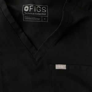 Figs black Catarina top